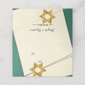 デビッド座席表 プレイスカード (外部開封)