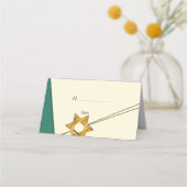 デビッド座席表 プレイスカード (正面)