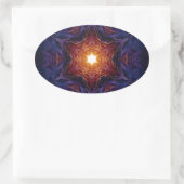 デビッド1の星 楕円形シール (バッグ)