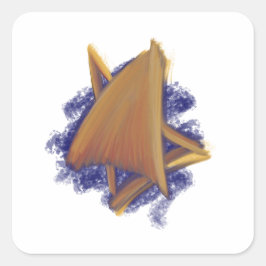 デビッド・ステッカーのスター スクエアシール