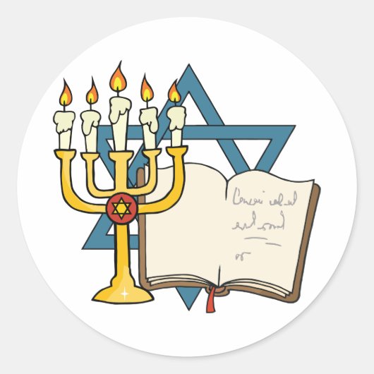 デビッド・ステッカーのスター ラウンドシール (正面)