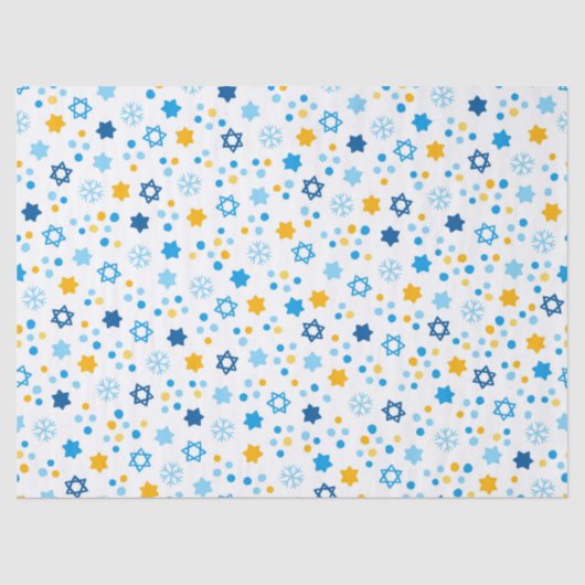 デビッド・スノーフレークの星 薄葉紙 (正面)