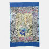 デビッド・チャラのスターカバー キッチンタオル (縦)