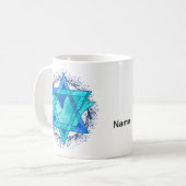 デビッド・ドーブの星 コーヒーマグカップ (正面左)