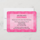 デビッド·ピンク·バルミツワーのスター·アフター·グラデーションパーティー 招待状 (正面)