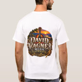 デビッド ワグナー Tシャツ (裏面)
