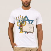 デビッド・宗教的メンズTシャツのスター Tシャツ (正面)