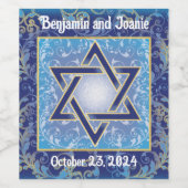 デビッパーソナライズされたドワインラベルカスタム星 ワインラベル (シングルラベル)