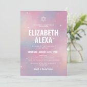 デビッモダンド・バルミツワーの銀河系スター 招待状 (スタンド正面)