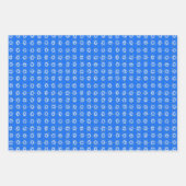 デビッ魅力的ドユダヤバー(ユダヤ教の)バル・ミツバー・ハンヌカ ラッピングペーパーシート (正面2)