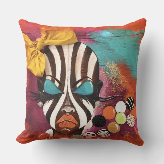 デビュタントの枕 クッション (正面)