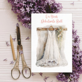 デビューのボールで カード