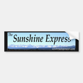 デビューの旗のバンパーステッカー バンパーステッカー