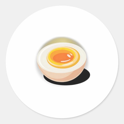 デビルエッグ おもしろ ハロウィン 衣装 女性用 ラウンドシール (正面)