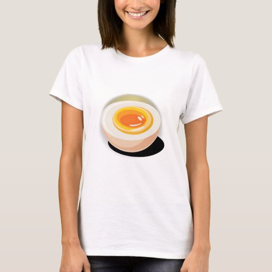 デビルエッグ おもしろ ハロウィン 衣装 F Tシャツ (正面)