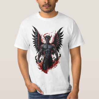 デビルエンジェルバトルTシャツデザイン Tシャツ