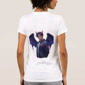 デビルエンジェルeスポーツ tシャツ (裏面)