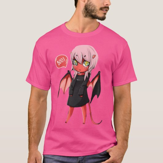 デビルガールアニメ Tシャツ (正面)