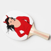 デビルガール 卓球ラケット (横)