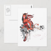 デビルガールII ポストカード (正面/裏面)