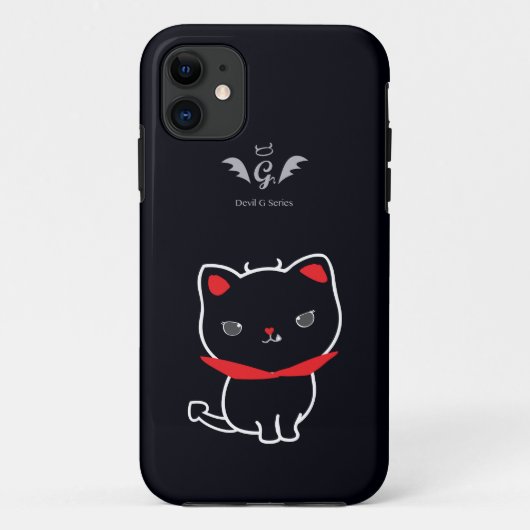 デビルキャットニコラスクラシック Case-Mate iPhoneケース (裏面)