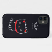 デビルキャットニコラスクラシック Case-Mate iPhoneケース (裏面(横))