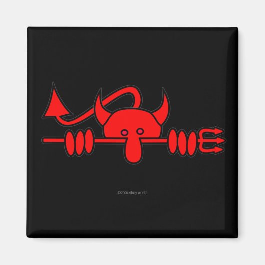 デビルキルロイマグネット1 マグネット (正面)