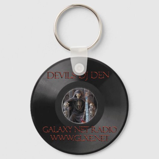 デビルキーチェーンラウンド キーホルダー (正面)