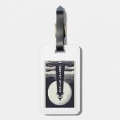 デビルスアイランドライトハウスウィスコンシンムーン ラゲッジタグ (裏面縦)