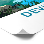 デビルスデンアーカンサストラベルプリント ポスター (角)