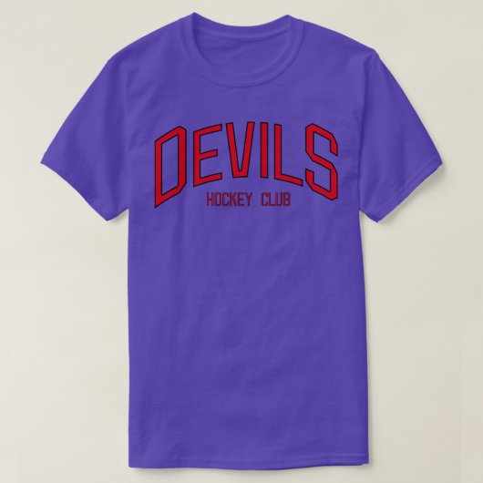 デビルスホッケークラブ Tシャツ (デザイン正面)