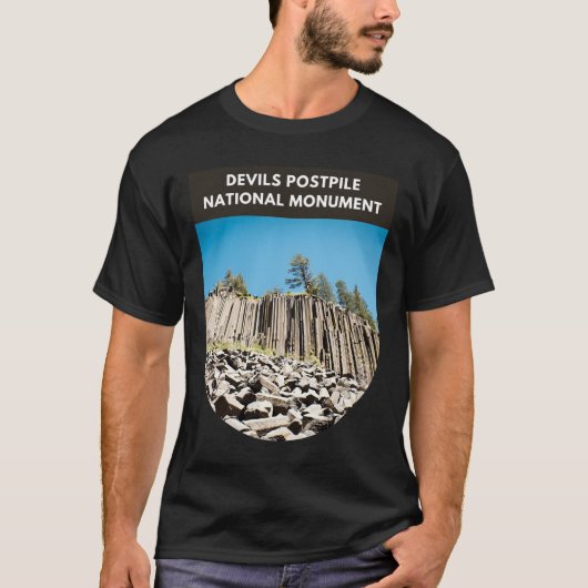 デビルスポストパイル国立記念碑 Tシャツ (正面)