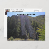 デビルスライドユタ ポストカード (正面/裏面)