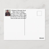 デビルスライドユタ ポストカード (裏面)