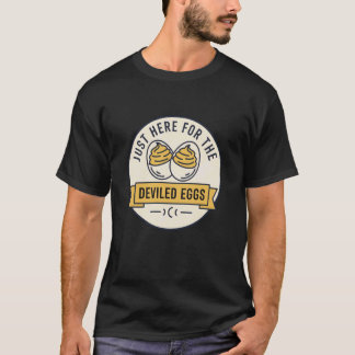 デビルズエッグが好きなだけ Funny Food Lover Co Tシャツ