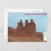 デビルズガーデン – アーチズナショナルパーク ポストカード (正面/裏面)