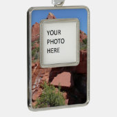 デビルズキッチン(セドナ・アリゾナ) シルバープレートフレームオーナメント (右)