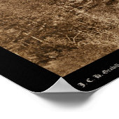 デビルズタワーまたはベアーロッジWY 1888 ポスター (角)