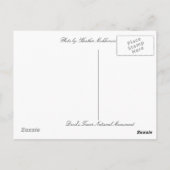 デビルズタワー国定記念物からこんにちは ポストカード (裏面)