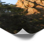 デビルズタワー国定記念物ワイオミング ポスター (角)