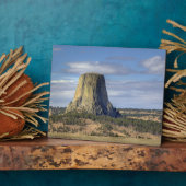 デビルズタワー国定記念碑 フォトプラーク (側面)