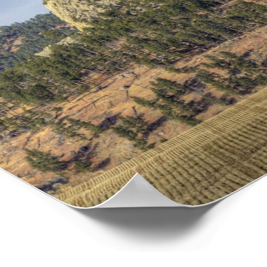 デビルズタワー国定記念碑 ポスター (角)