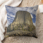 デビルズタワー国立記念物 クッション (ブランケット)