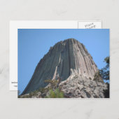 デビルズタワー国立記念碑はがき ポストカード (正面/裏面)