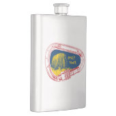 デビルズタワー登山カラビナー フラスク (右)