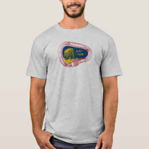 デビルズタワー登山カラビナー Tシャツ