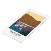 デビルズデン州パークアーカンソーヴィンテージ マグネット (左側)