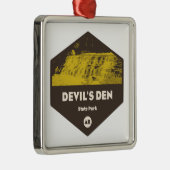 デビルズデン州パークアーカンソー メタルオーナメント (右)