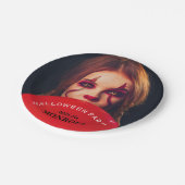 デビルズバルーン、ハローウィンパーティ ペーパープレート (アングル)