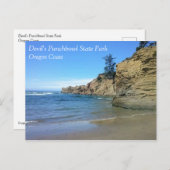 デビルズパンクボウル州パーク ポストカード (正面/裏面)